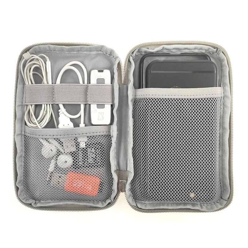 

Travel Kit Small Bag Mobile Phone Case Digital Gadget Device USB Cable Data Cable Organizer Travel Inserted Bag Storage Bag