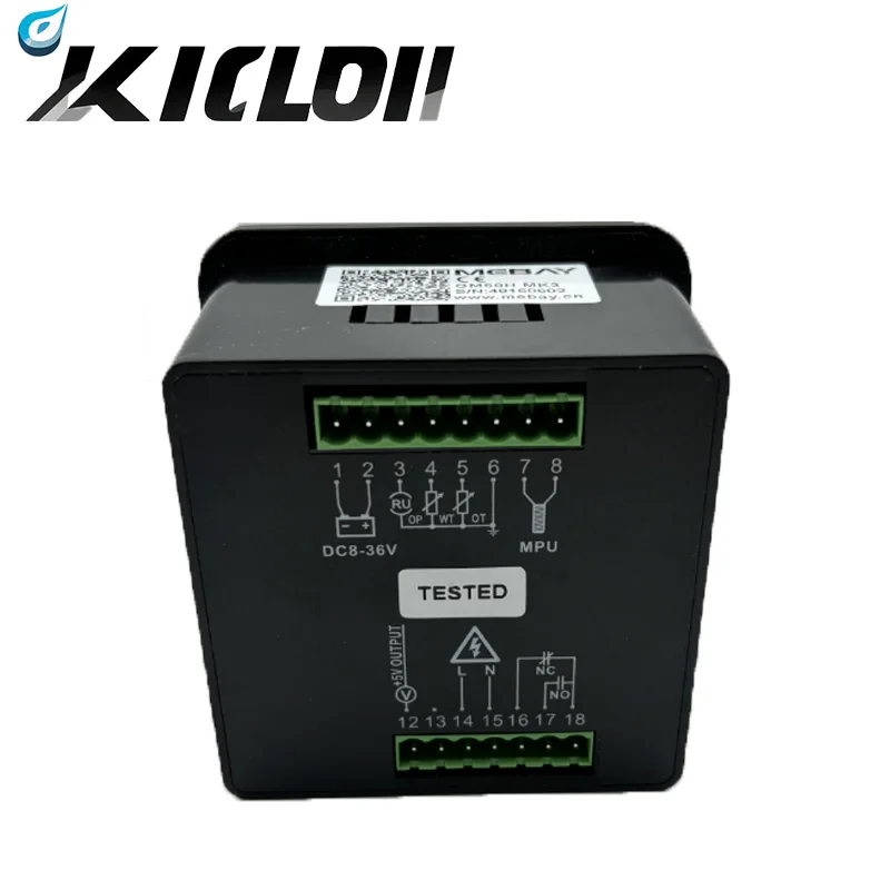 Mebay GM50H Двигатель Многофункциональный цифровой прибор Дизельный генератор