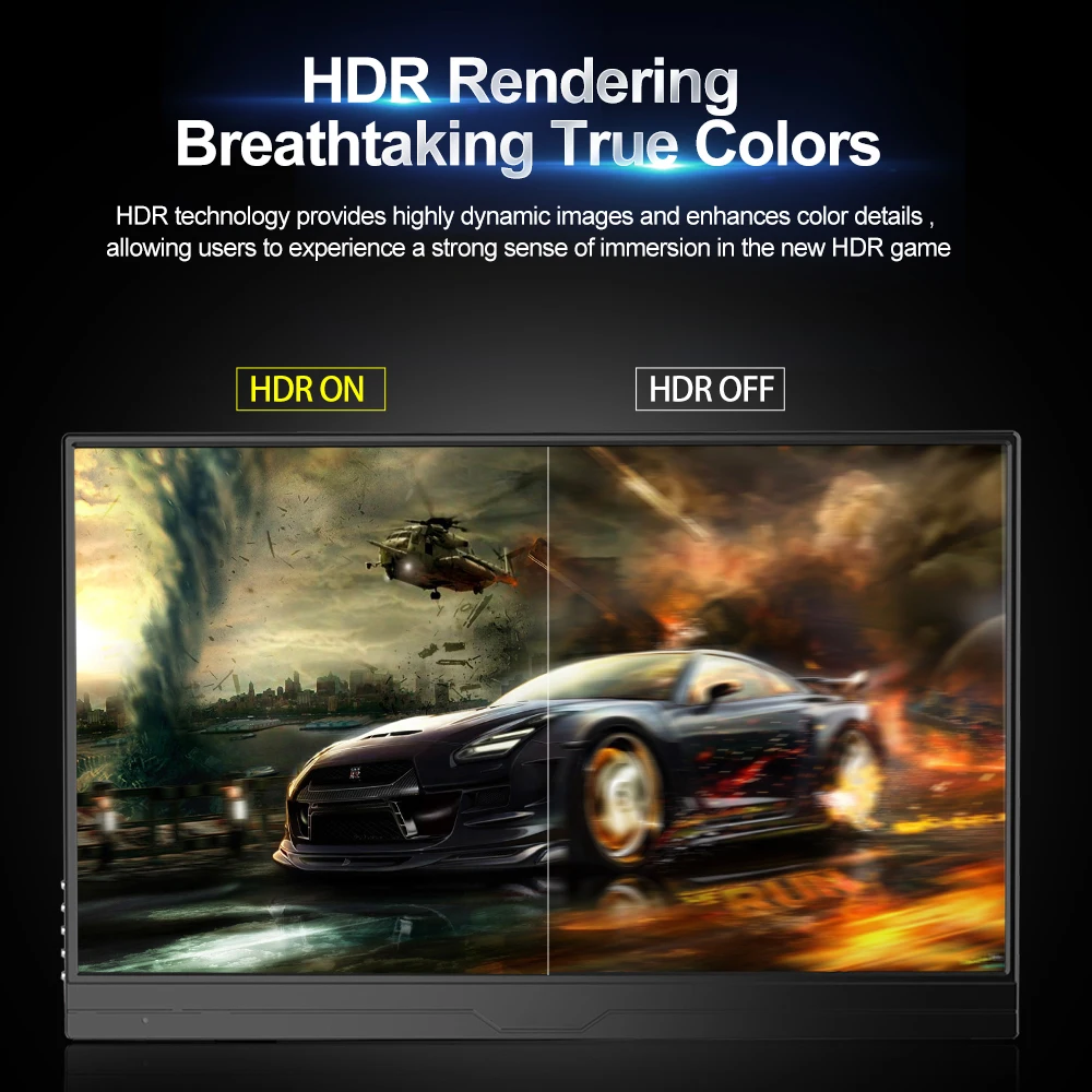 BOLINIA 15 6 дюймовый сенсорный экран портативный монитор 1080P FHD IPS игровой дисплей USB-C