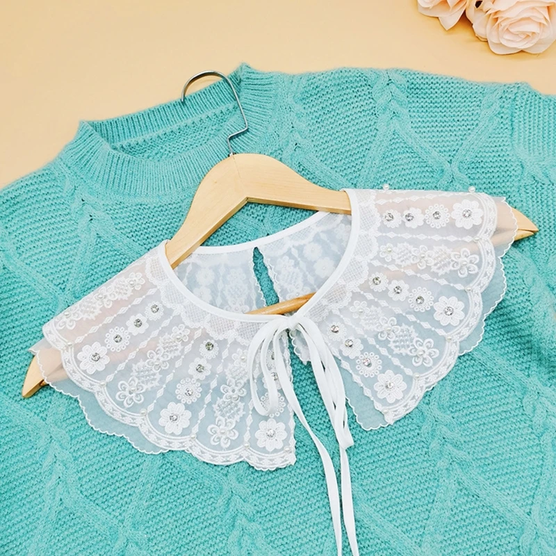 Рисунок 2 - Женский милый волнистый кружевной накладной воротник