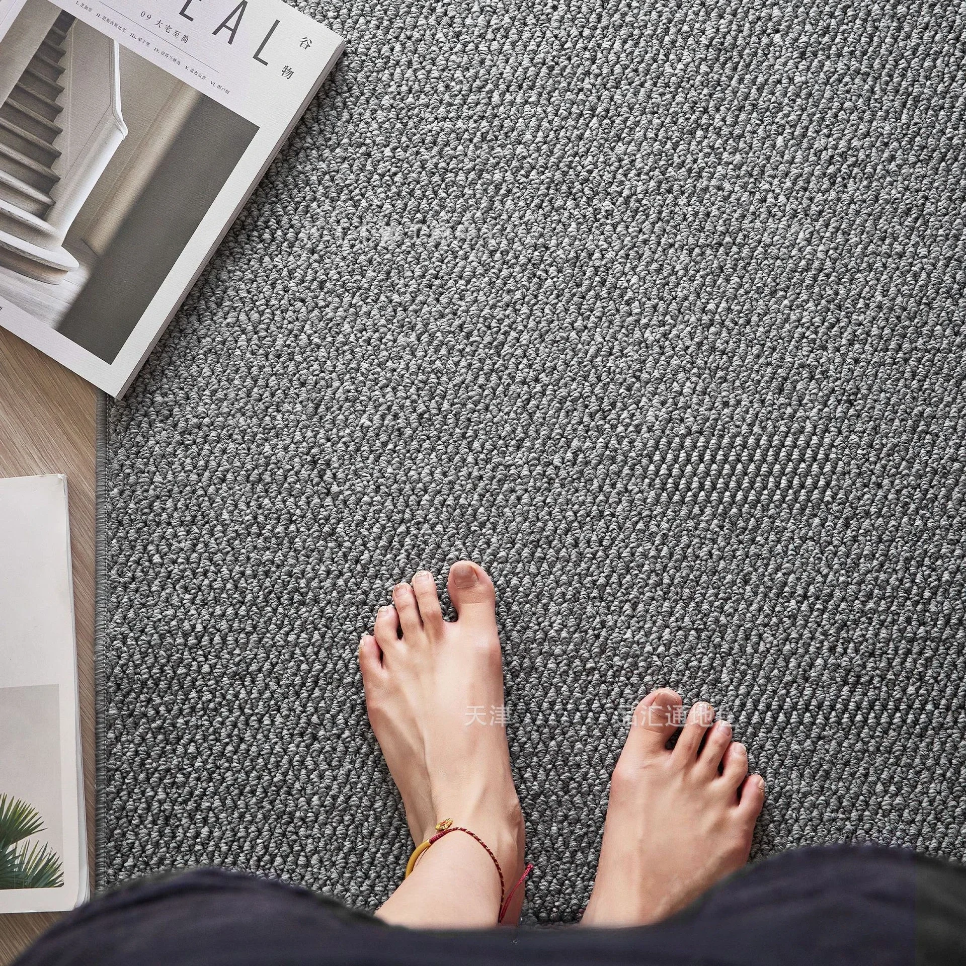 

Водонепроницаемый геометрический коврик из полиэстера