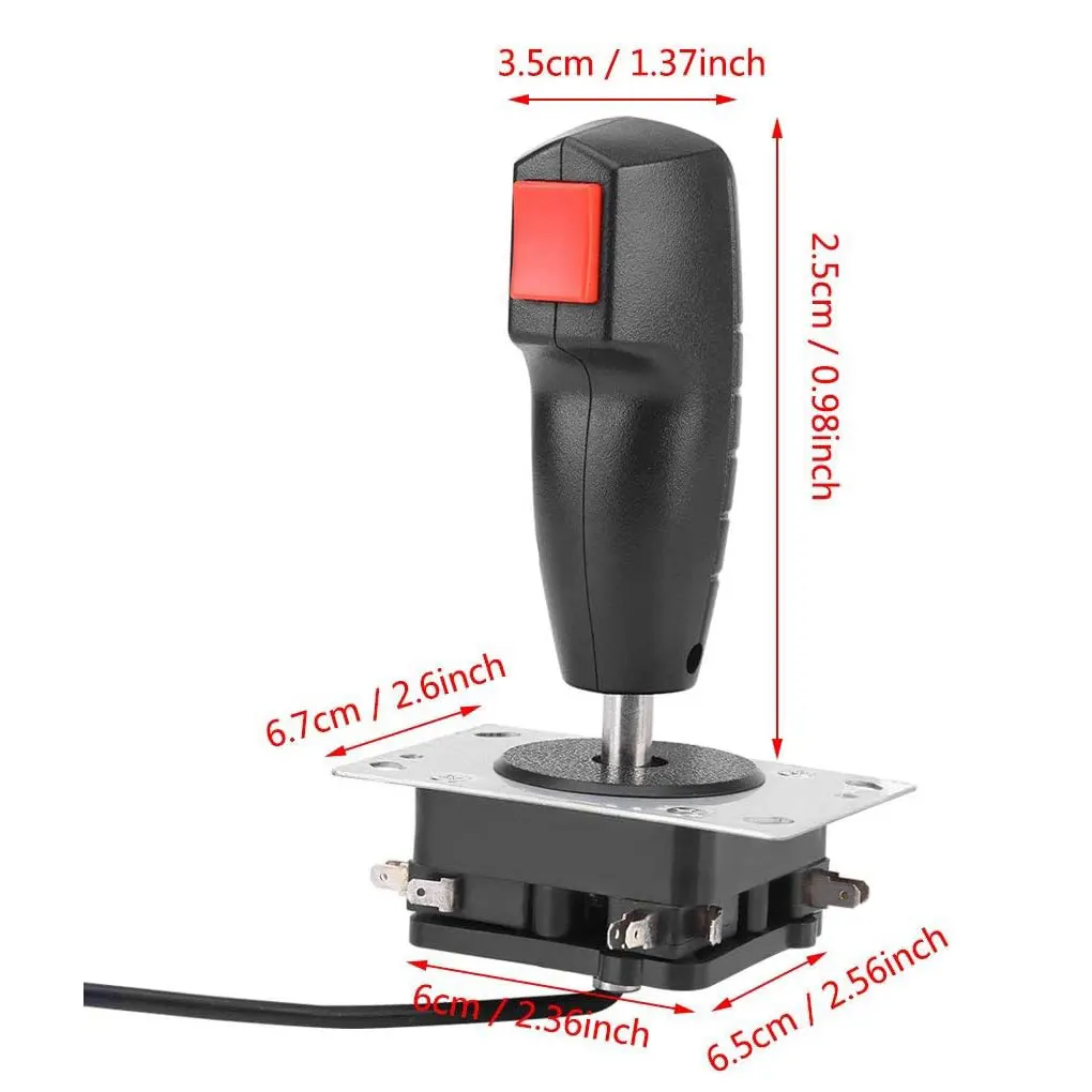 8-полосный летный джойстик с триггером вибрации
