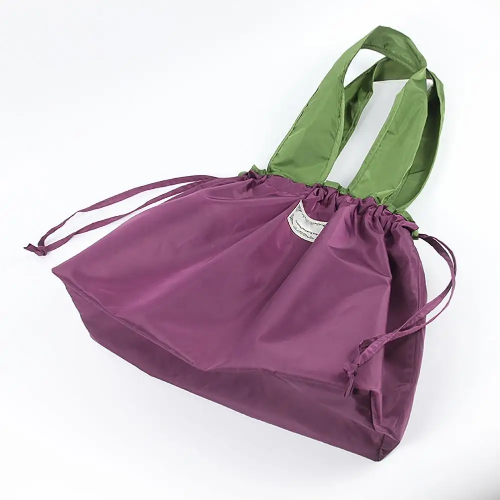 

Convenient Tote Pouch Hard to Fade Lightweight Portable Stable Dust-proof Shopping Bag Shoulder Bag Anti-wear