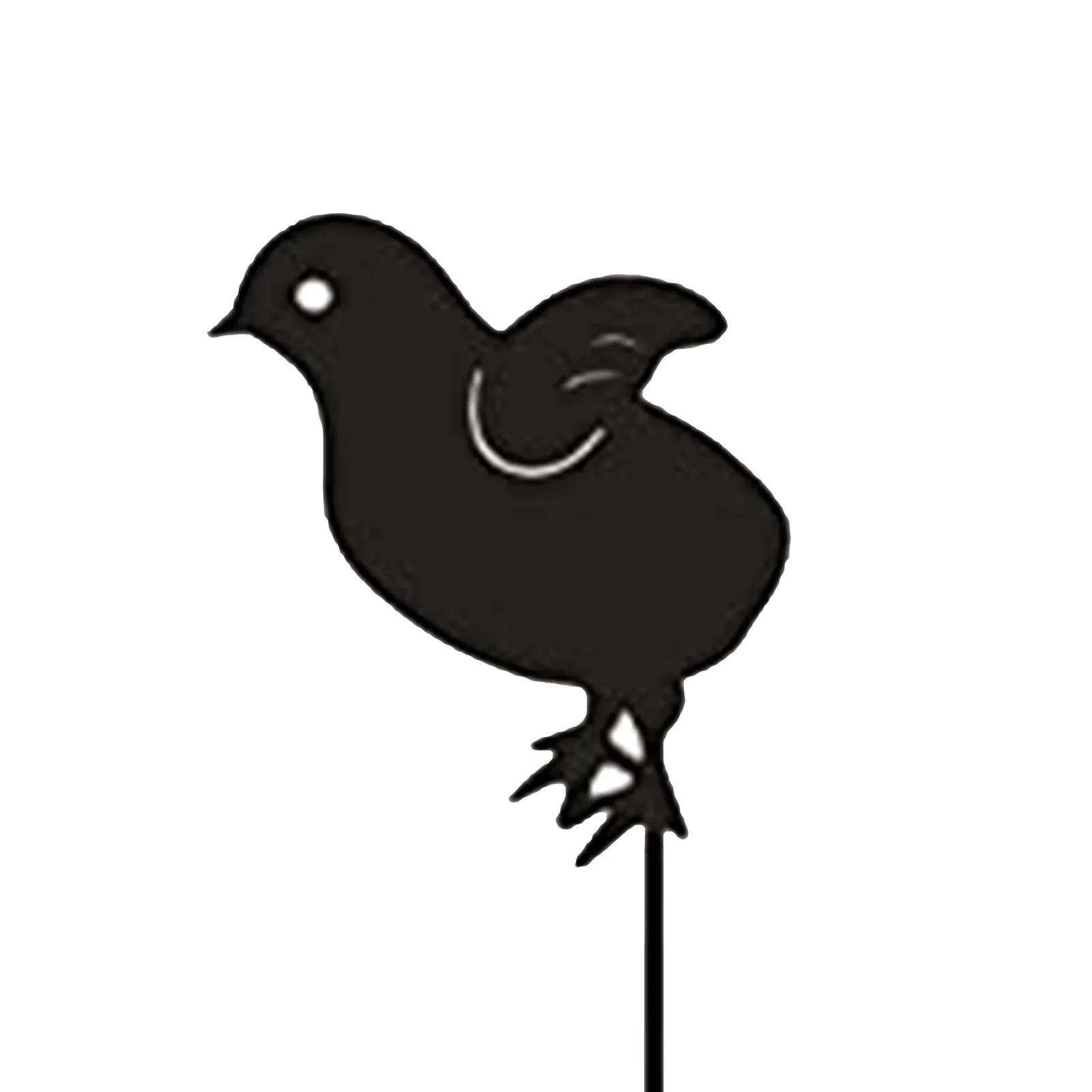 1 шт. украшения для курицы Полые Акриловые фигурки животных на Пасху дома улицы