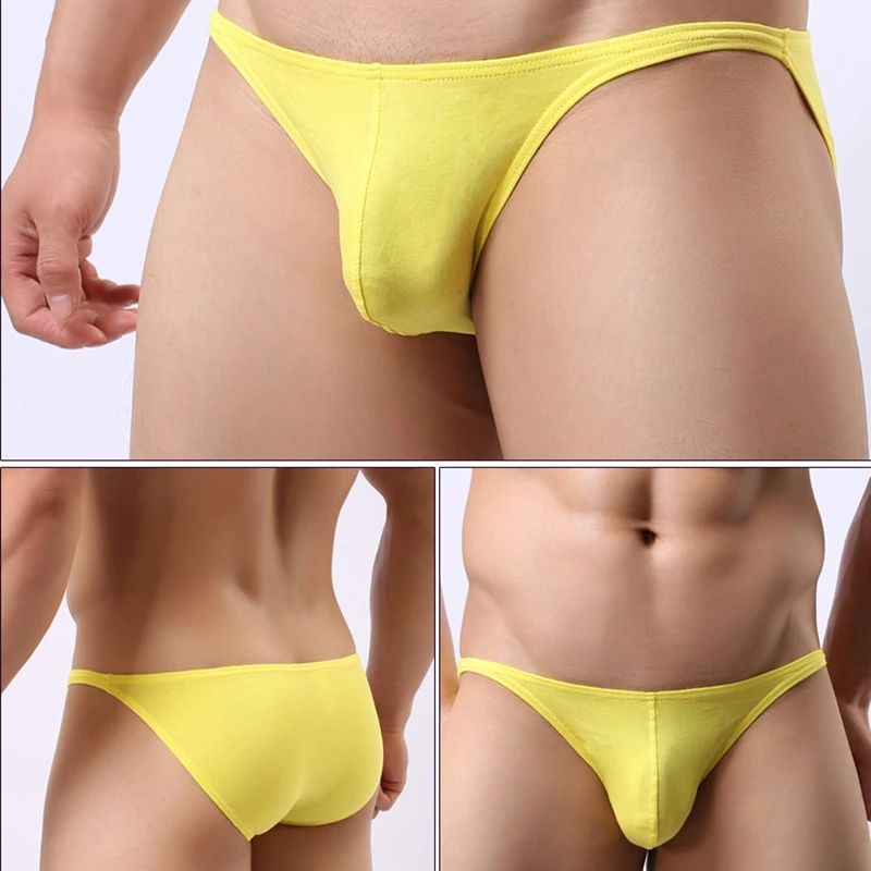 

Трусы-брифы мужские из дышащего хлопка, 10 цветов
