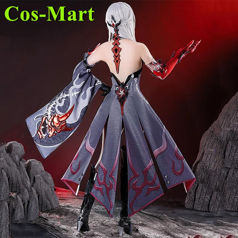 Cos-Mart Game Honkai: Star Rail Acheron Косплей Костюм Huang Quan NiuSkin Вечеринка Ролевая Игра Одежда