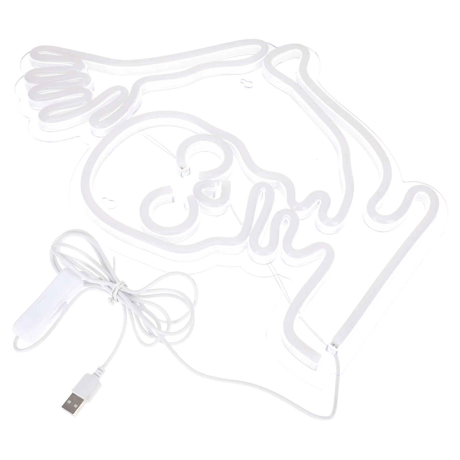 

Holiday Decorations Halloween Vintage Decor Lamp Bar Hallowmas Sign Luminous Acrylic Room Retro