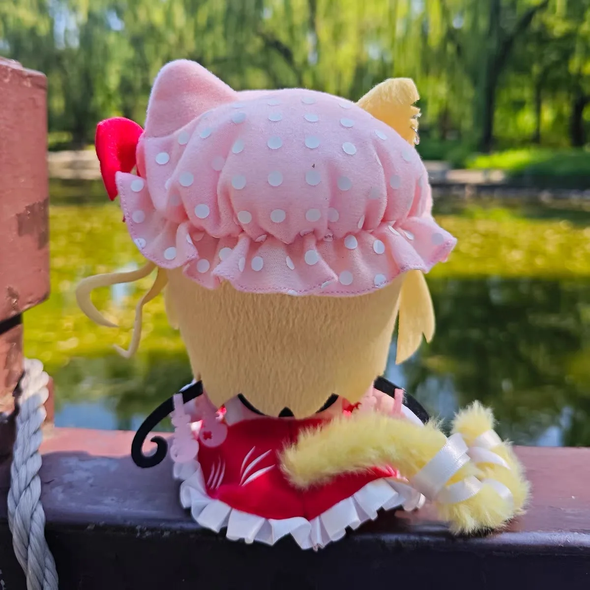 Новые плюшевые игрушки TouHou Project Flandre Scarlet, 16 см, милые мягкие аниме-куклы для косплея, подарок на день рождения или Рождество для детей (art.: 3920dc596ecaa) - 3920dc596ecaa