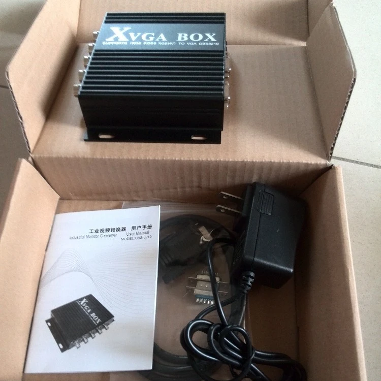 Фото Новый и оригинальный видеоконвертер GBS-8219 XVGA Box RGB,Mda,Cga,Ega в Vga №2