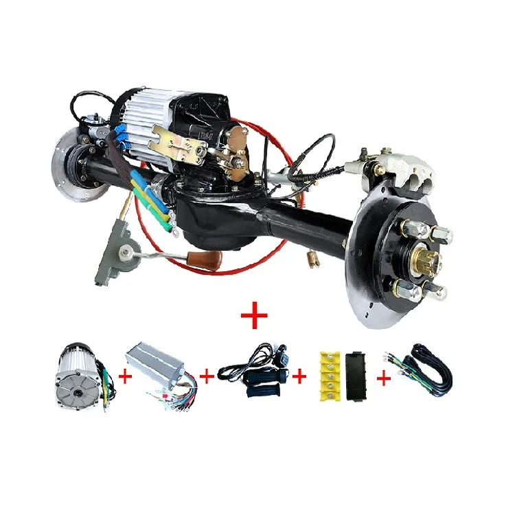 

High torque 60V 72V 2500W 4600rpm electric car hub motor kits for three wheel