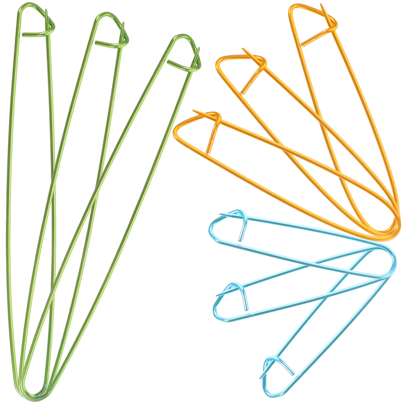 

Holders Knitting Holder Crochet Weaving Aluminium Markers Safety Needles Aluminum Cable Crocheting Large Marker Sewing Making