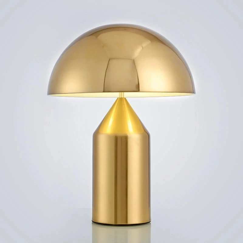 Mushroom Table LED Lamp Postmodern Minimalist Light Bedroom Study Table Light Nordic Personality Luxury Design Lamp