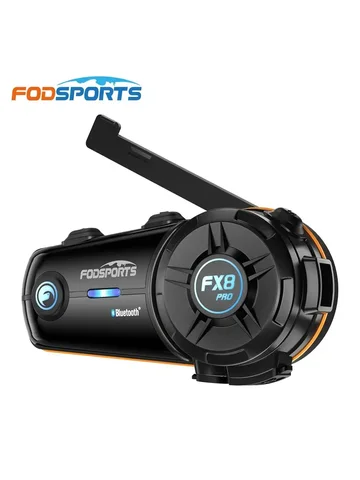 FODSPORTS FX8 Pro MP3 музыкальный плеер динамик шлем гарнитура беспроводной комплект громкой связи телефонный комплект мотоцикл водонепроницаемые наушники for2