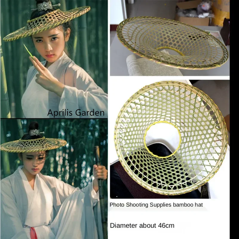 

40cm Ancient Style Photography Hat Style Han Suit Props Knight Hat Martial Arts Cosplay Hat Rain Hanfu Chinese style Huamulan