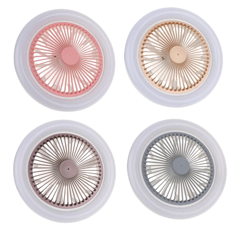 

E27 Подвесной вентилятор Навес Лампа Потолочный вентилятор с подсветкой AC85V-265V для домашнего офиса Прямая поставка