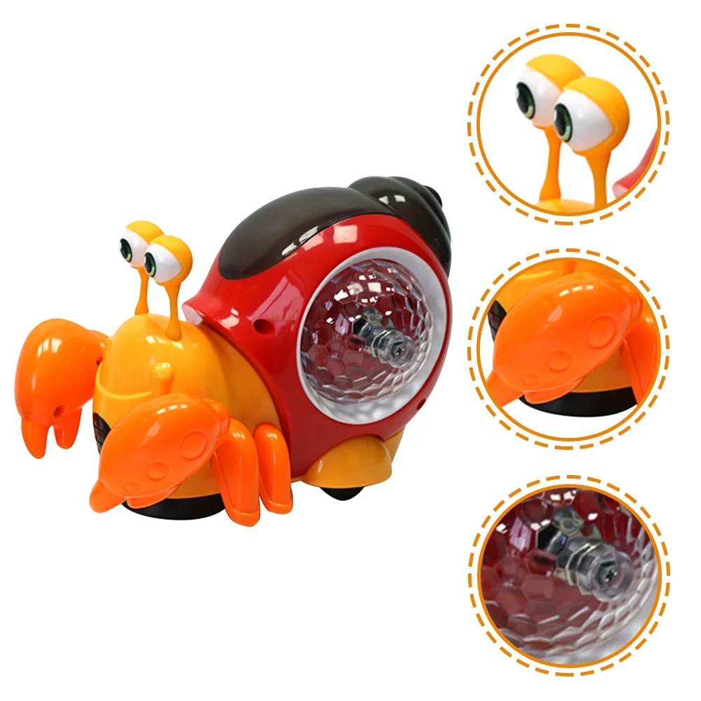 

Toy Crab Crawling Toys Baby Musical Dancing Crabs Electronic Development Educational Infant Walking Sensory Babies Moving Up