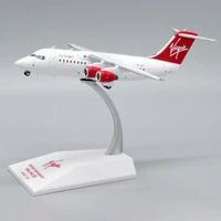 1200 scale model virgin airlines bae 146 200a ei jet diecast alloy simulation aircraft collection decoration display for adult