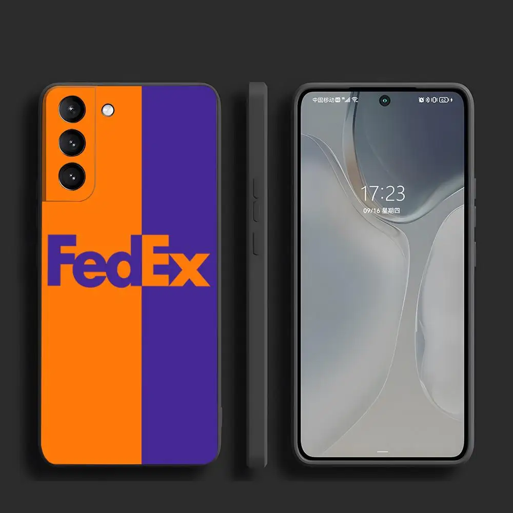Фото Модный чехол для телефона FEDEX Express для Samsung Galaxy A55 A54 A53 A52 A50 A34 A32 A24 FE S25 S24 S23 S21 N20 FE Ultra Back Cover №2