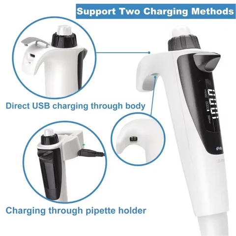Электронная пипетка IKEME dPette+/dPette 0,5-1000 мкЛ