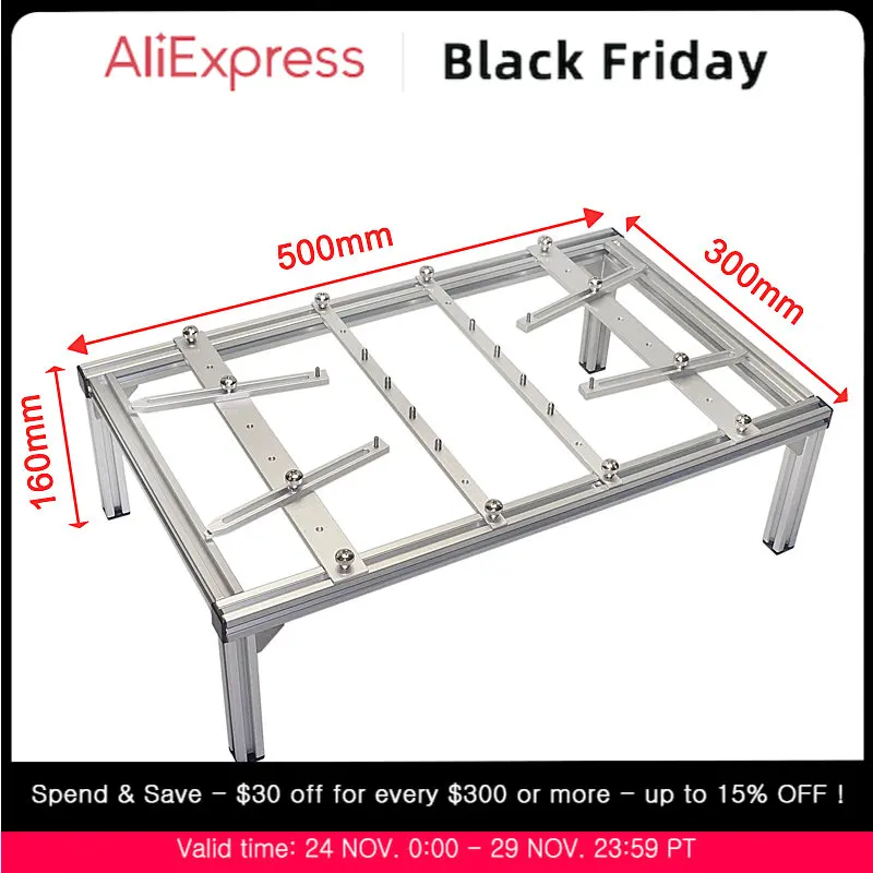 

Универсальный зажим для кронштейна BGA PCB 500x300x160 мм