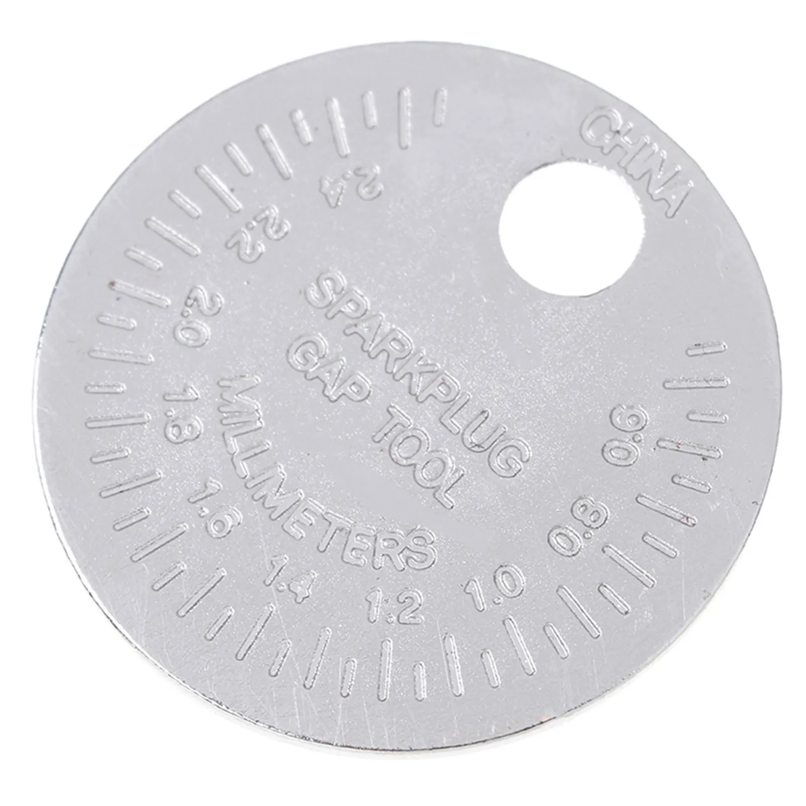 

Ignition Spark Plug Gap Gauge Tool Universal Spark Plug Gap Tool Wire Spark Plug Gap Measuring Tool Scaled From 0.02 0.1inch