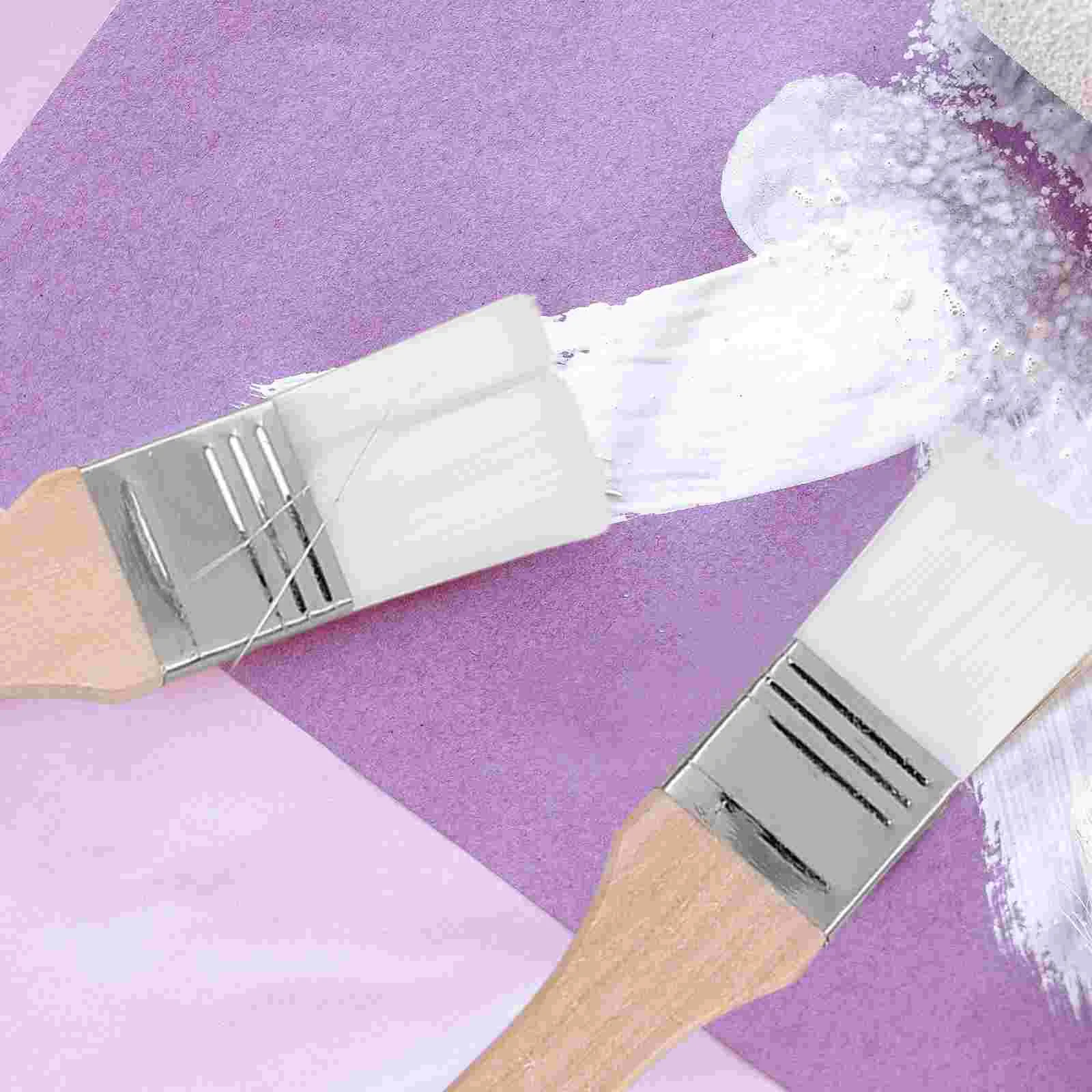 6-шт. подушечки для рисования кисть очиститель от пыли бамбуковый ребенок