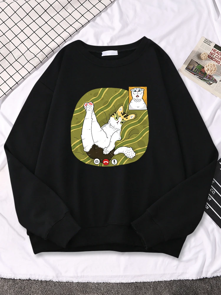 

Женская толстовка с капюшоном и круглым вырезом, свободного покроя