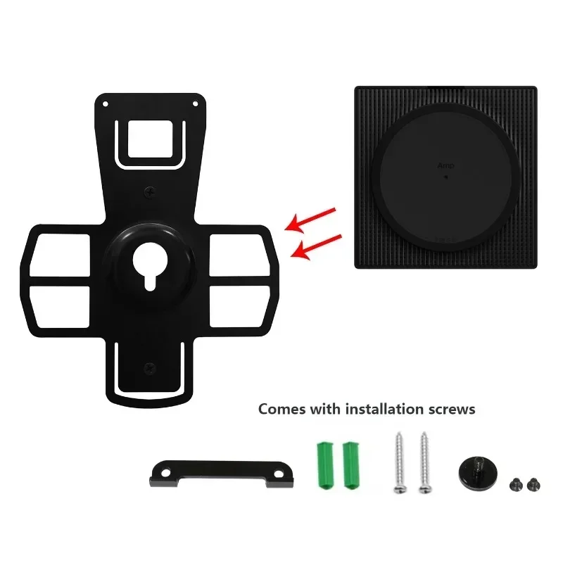 Прочный металлический настенный кронштейн-подставка для SONOS AMP стерео
