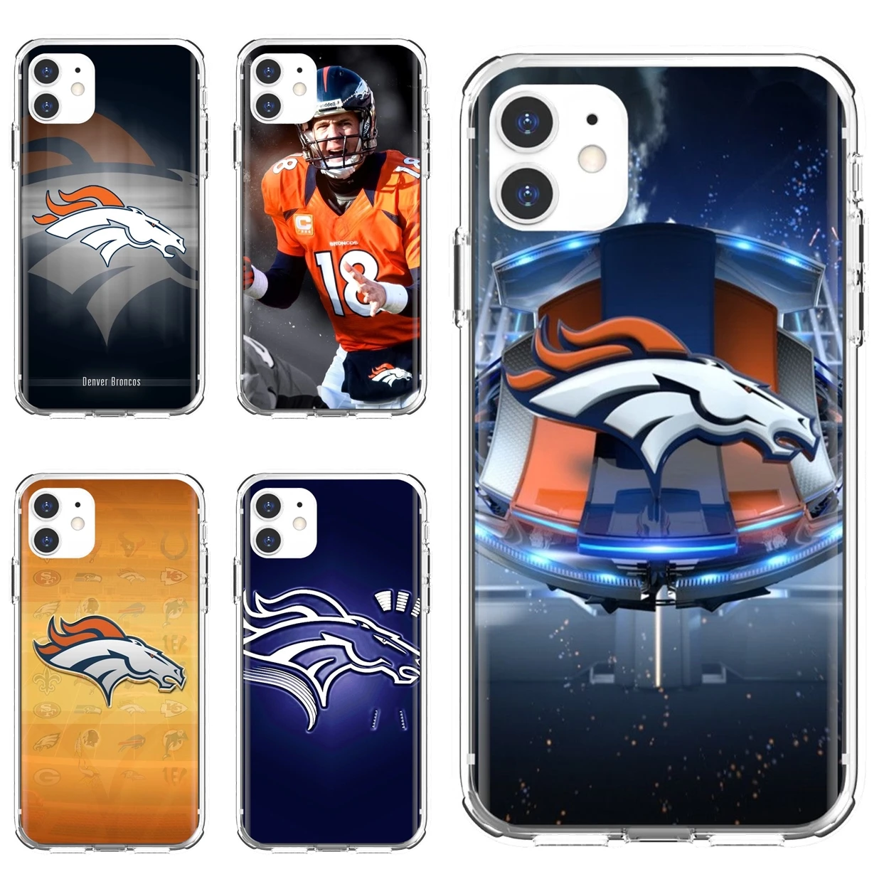 Для iPod Touch 5 6 Xiaomi Redmi S2 Pro 5A Pocophone F1 LG G6 Q7 G5 Денвер-Бронкос-обои-Бесплатный чехол для