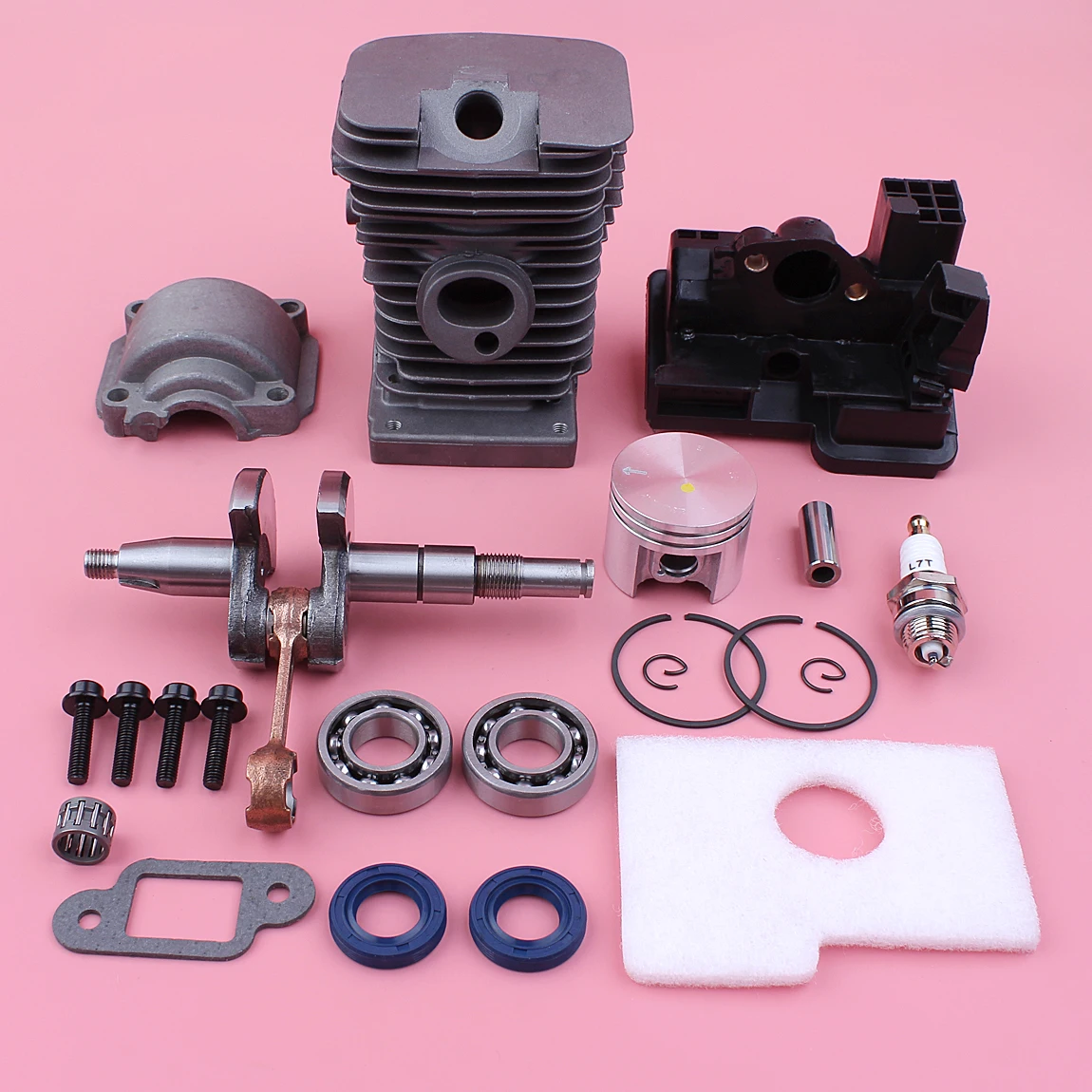 38mm Cylinder Piston Crankshaft Engine Pan Kit For Stihl 018 MS 180 Chainsaw Engine Motor Parts Professional Gasoline