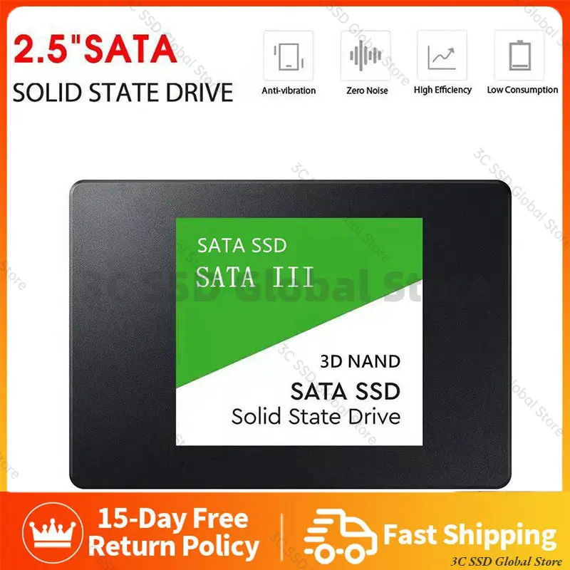

SSD 4TB 2TB 1TB Original Hard Drive Disk Sata3 2.5 Inch Ssd TLC 500MB/s Internal Solid State Drives for Laptop and Ssd HDD