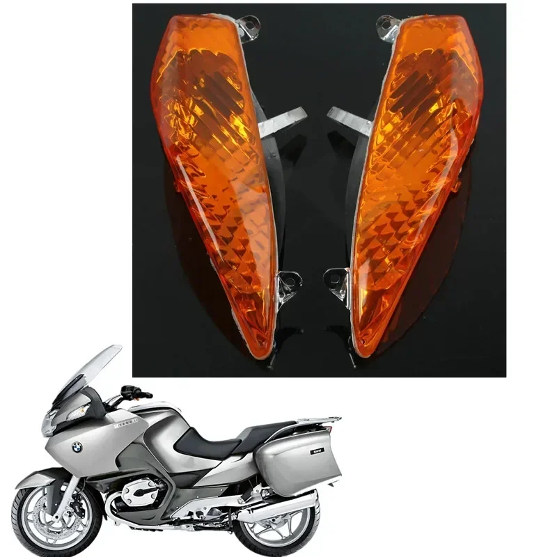 Фото Для BMW R1200RT 2005-2009 R900RT 2006-2011 2007 2008 2010 оранжевый прозрачный аксессуар для мотоцикла, индикатор поворота, сигнальная линза Winker №1
