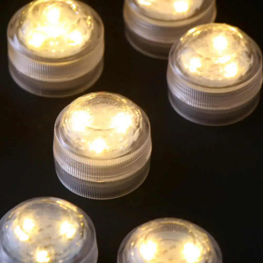 Подводный светильник мини-пульт дистанционного управления аквариум пруд абс