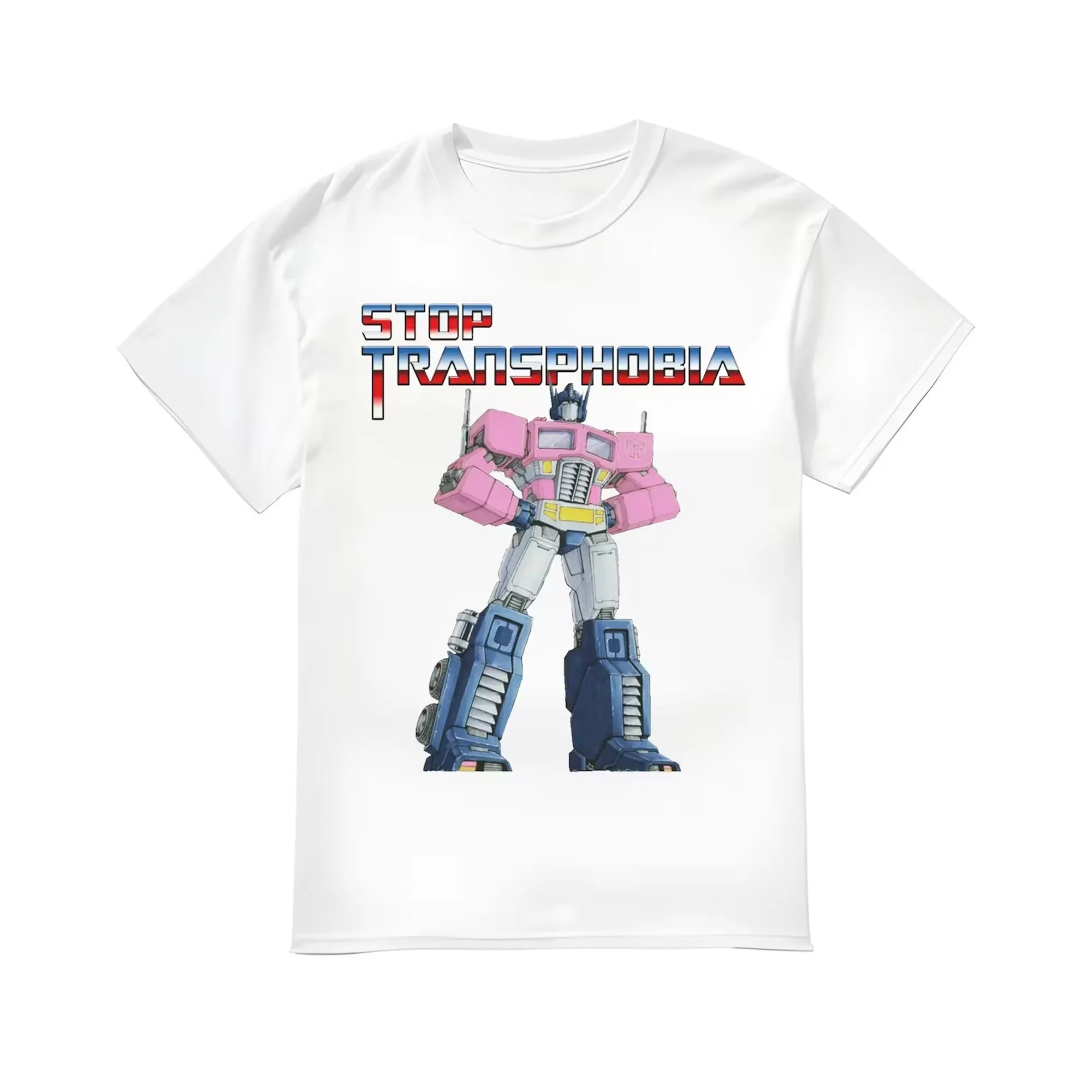 Футболка Stop Transphobia с длинным или коротким рукавом