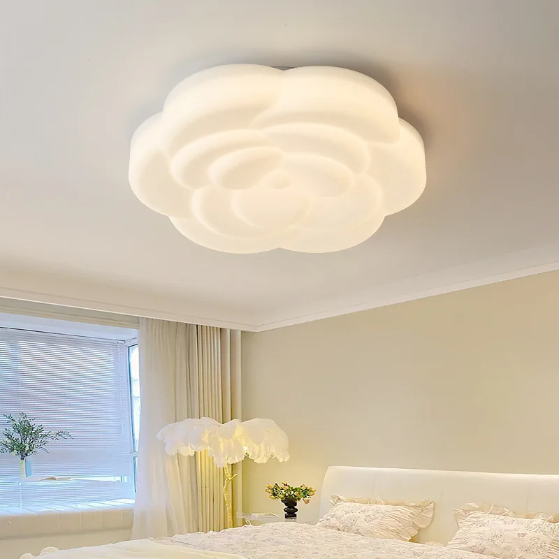

Nordic Flower Ceiling Lights Bedroom Lamps Creative Simple Modern Lights Children's Room Lights Master Bedroom Lamps