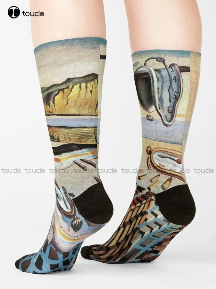 

Salvador Dali | The Disintegration Of The Persistence Of Memory Socks Anime Socks Unisex Adult Teen Youth Socks Christmas Gift