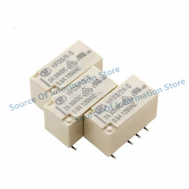 Реле HFD3/5-S 12-S 24-S DIP/SMD 8Pin Сигнальное реле