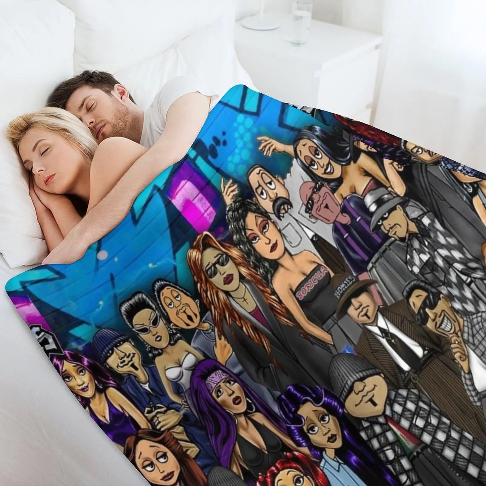 Плакаты Lil Homies одеяло мягкие зимние постельные принадлежности полярные одеяла