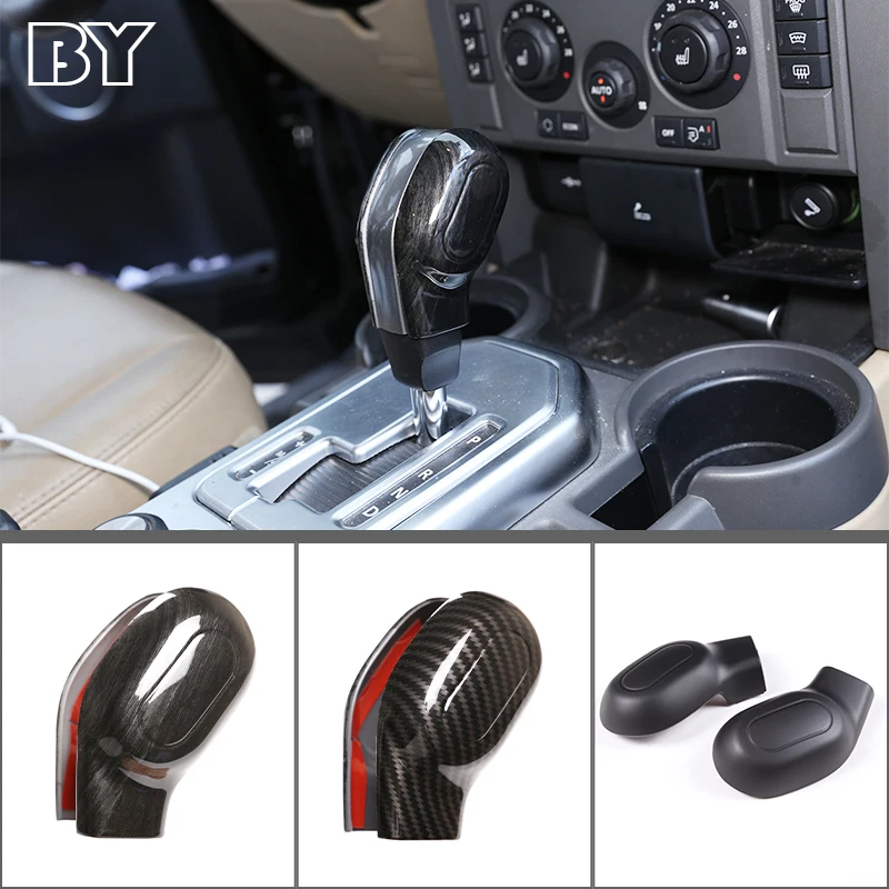 

For Land Rover Discovery 3 LR3 Discovery 4 LR4 2004-2012 ABS Car Gear Shift Head Cover Stickers Auto Accessories