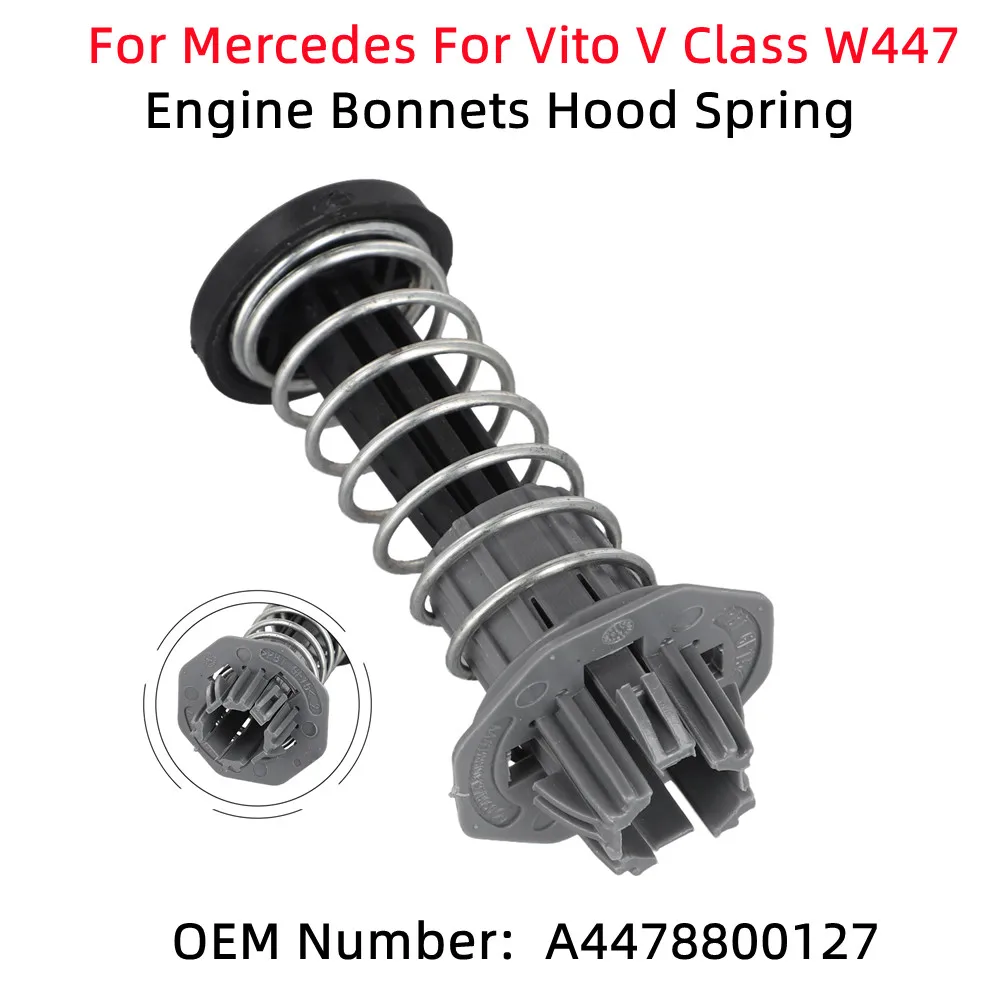

Автомобильные Чепчики для двигателя, пружина капота для Mercedes для Vito V Class W447 A4478800127, буферная пружина передней капота, 4478800127, автомобильные аксессуары