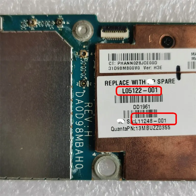 Быстрая доставка материнская плата DA0D98MBAH0 для ноутбука HP Envy X2 съемная 12-E Гарантия