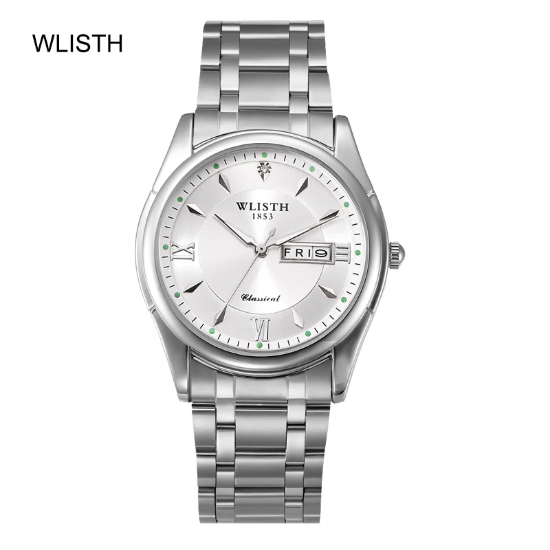 

Stainless Steel Men's Watches Olevs Watch Quartz MAN Business Sapphire New 2022 Digital SMARTWATCH Waterproof Order Victory FOR