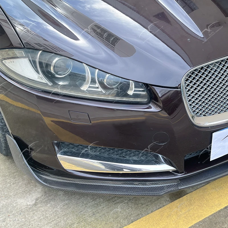 Комплект обвесов для Jaguar XF 2012-2015: передний сплиттер, боковые пороги, задний диффузор, новые аксессуары для модификации из карбона (art.: 3920db95f452a) - 3920db95f452a