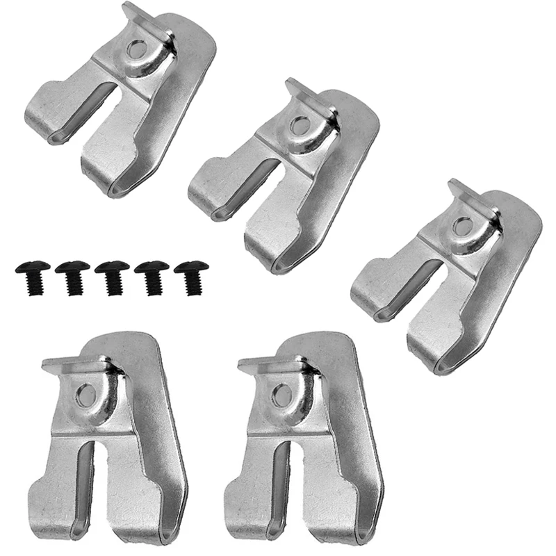 5Pcs Belt Clip Hooks With Screws For Ryobi / Ridgid Impact D