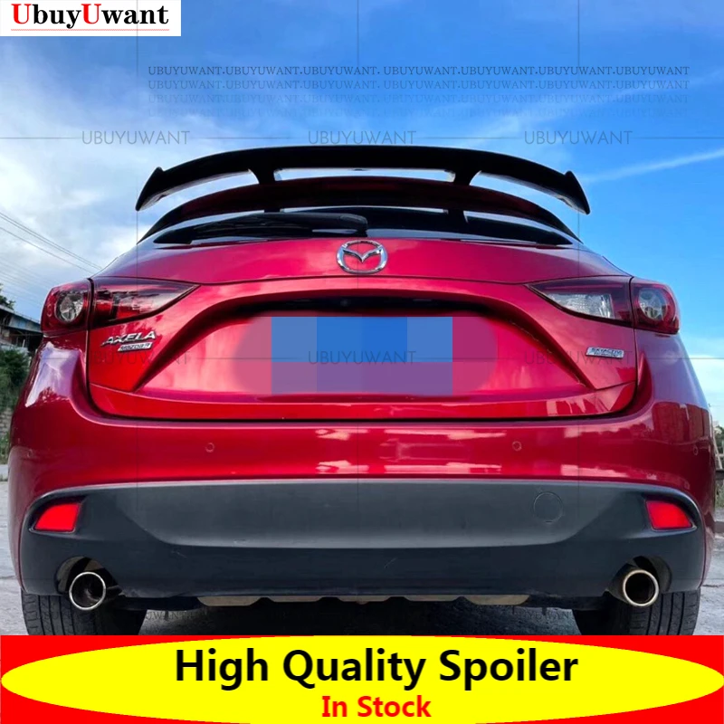 

Задний спойлер для багажника Mazda3 Axela Hatchback 2014-2018 ABS
