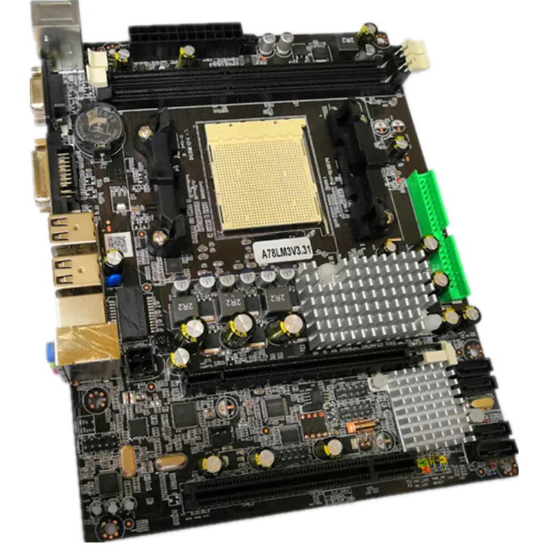 Новые настольные компьютерные материнские платы A78 DDR3 поддерживают двухъядерный