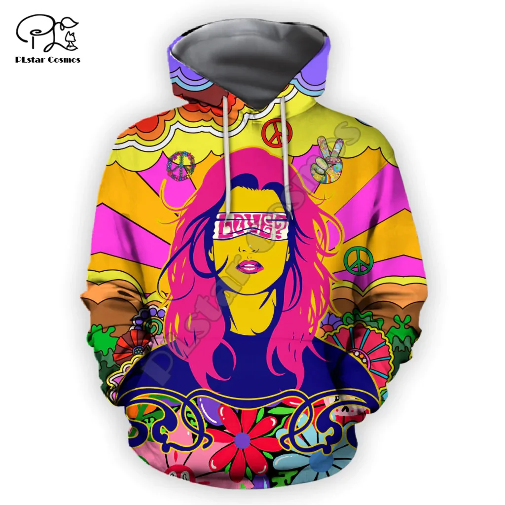 

Новейший Триппи хиппи мир красочный психоделический пуловер с тату 3DPrint Harajuku уличная одежда унисекс Повседневная забавная куртка толстовк...