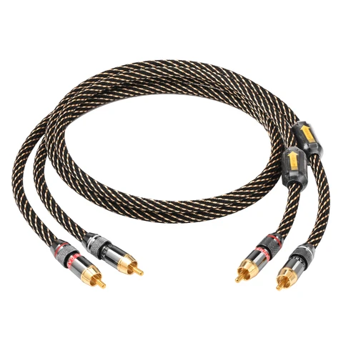 Аудиокабель Canare HiFi RCA Premium Stereo