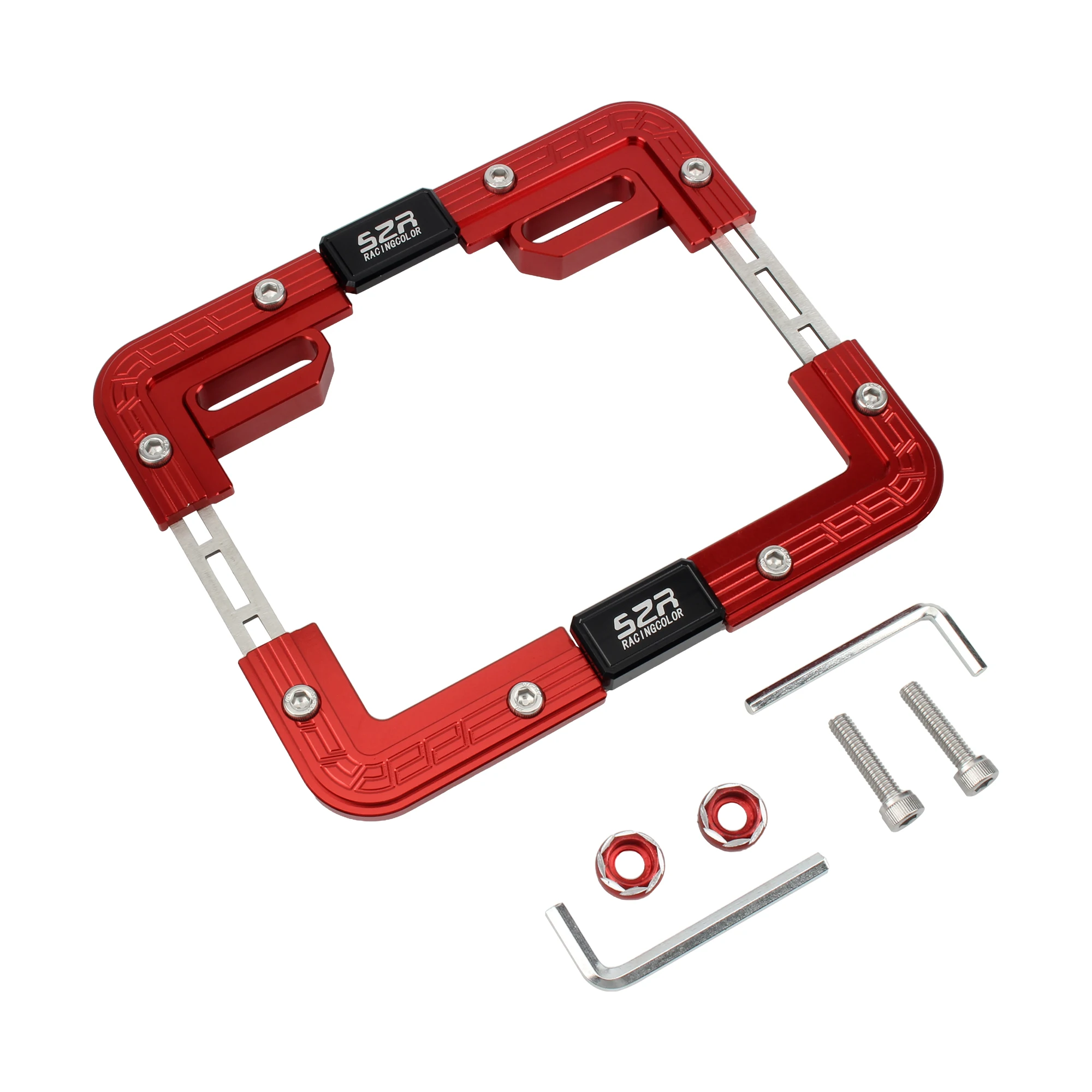 

Универсальный Держатель Номерного Знака Мотоцикла, Телескопическая Рамка, Аксессуар Для Honda Suzuki BMW Yamaha