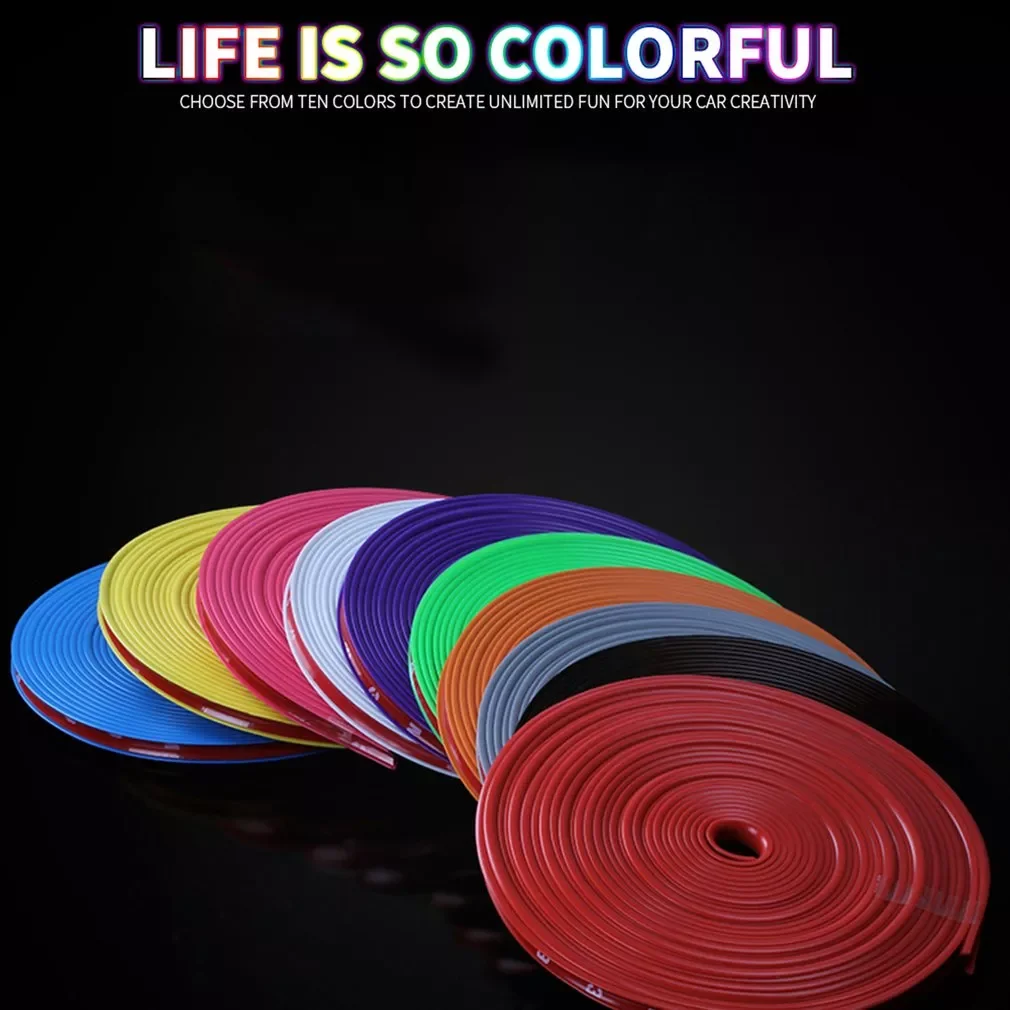 

Wheel Decoration Belt Tire Liner MTB Road Bike Protection Anti-collision Ring Rim Belt Guard Line Strip Protection Strip